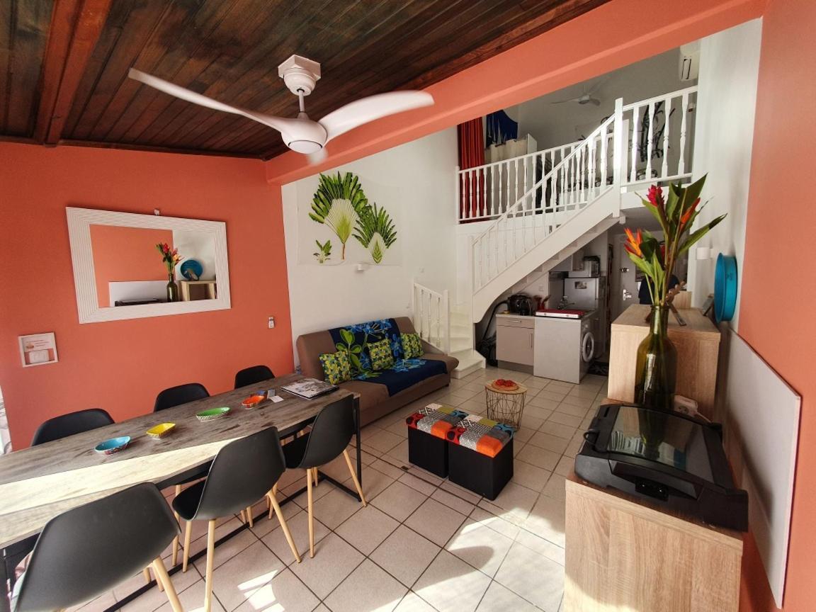 Appartement Ker-Eol Residence Canouan Sainte-Anne Avec Piscine Eksteriør billede